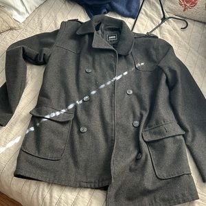 Foreign exchange large coat